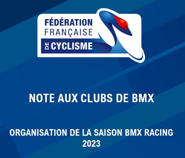 Note aux clubs - BMX 2023